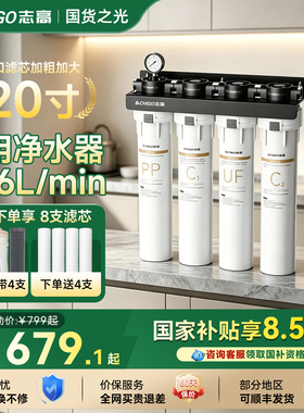 商用净水器10.6L/min超大流速