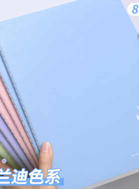 简约笔记本b5本子初中生横线16k练习专用大学生加厚作业本高中学习车线本2026年新款高颜值ins风a5记事软面抄