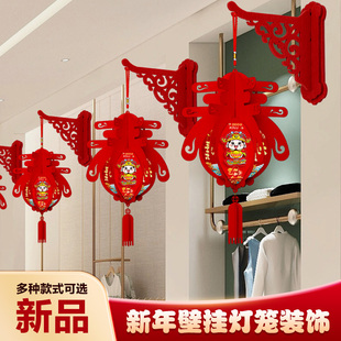 2026新年灯笼挂件开门红装饰马年过年春节室内房门氛围布置装扮品