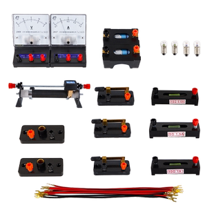 伏安法测小灯泡的电功率和电阻套装初中初三九年级电学中考实验电流电压电阻的关系电流电压表测串联并联电路