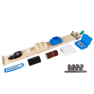 测量物体运动的平均速度新课标斜面小车二力平衡力学初中物理实验操作考试用品摩擦力的因素教学仪器长木板