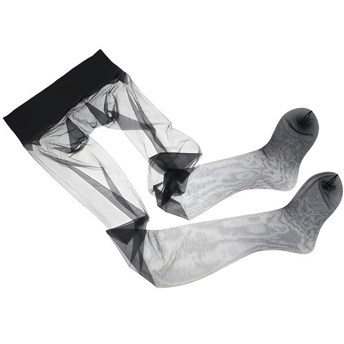 珞樱脚尖透明低腰哑光丝袜超薄