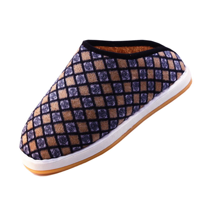 秋冬季男女士防滑室内加厚老北京居家纯手工老棉鞋妈妈包跟棉拖鞋