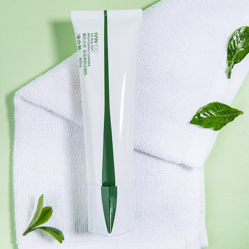 韩后茶蕊洗面奶氨基酸深层温和清洁女美白补水去黄旗舰店官网正品