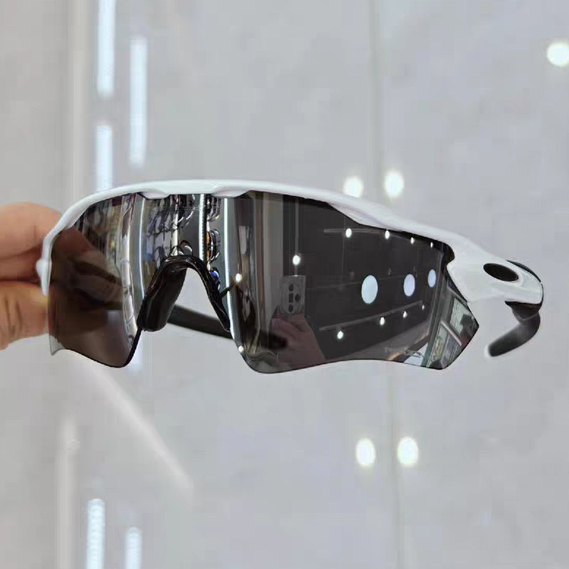 thumbnail for Wholesale outdoor colorful cycling glasses, windproof goggles for road bikes, day and night sports sunglasses TR90