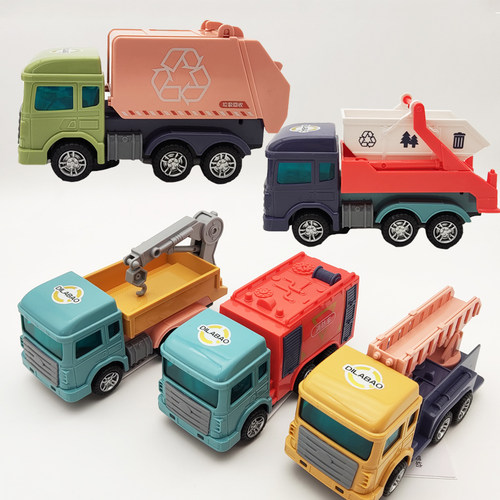 迪拉宝新款万向声光车模型消防