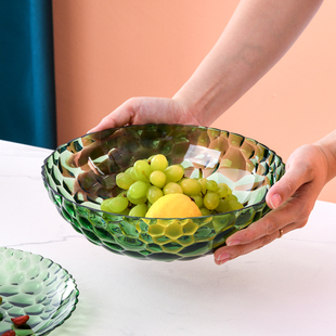 网红水果盘家用客厅茶几简约现代水果果盘零食盘碟塑料创意放水果