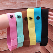 韩版 饰带 百搭帽子多色弹力装