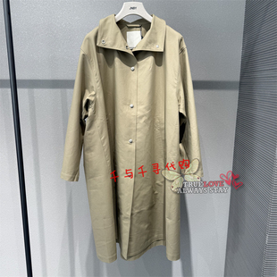 现货JNBY江南布衣 2026秋国内代购 5Q8915190 长款风衣 1995