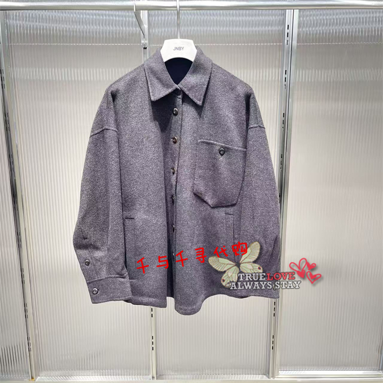 江南布衣呢外套5P0812030