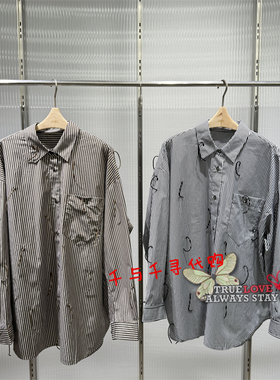 速发 JNBY/江南布衣2025秋款正品5P8213990翻领休闲长袖衬衫1395