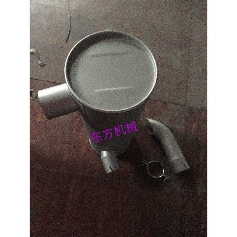挖掘机配件加藤HD800 HD900消声器消音器排气管烟筒6D15 6D16