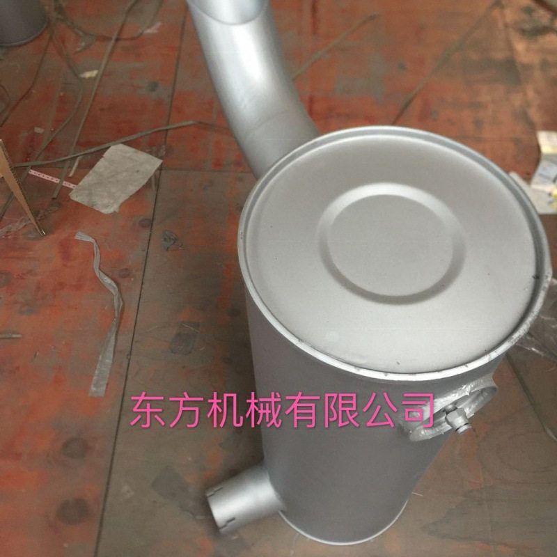 日立EX360-3G 330-5 350-6直喷消声器排气管烟筒消音器6HK1发动机