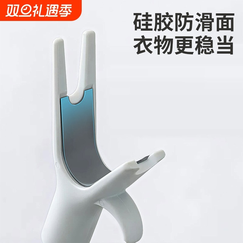 撑衣杆家用晾衣叉不锈钢晾衣架撑杆挂衣服杆子挑衣杆叉丫宿舍承重