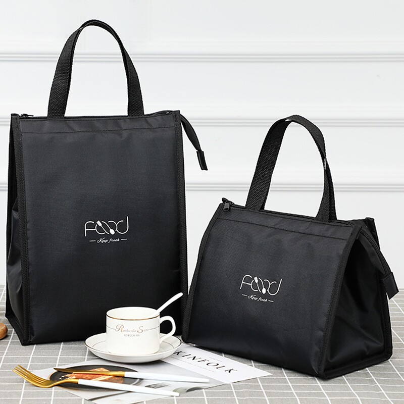 饭盒手提包保温袋铝箔加厚大号大容量便当袋手提包可爱带饭的袋子