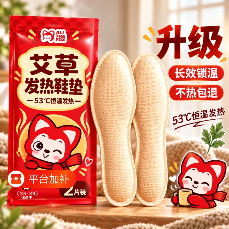 自发热鞋垫暖宝宝贴冬季男女恒温热敷自发热暖足贴发热贴暖脚神器