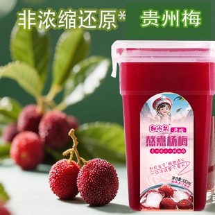 方盒杨梅汁300ml 6瓶非浓缩还原杨梅原榨果蔬汁饮料果汁瓶装
