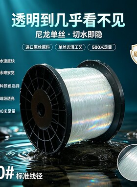 进口原丝主线正品超强拉力尼龙线
