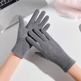 骑车骑行冬天防风防寒春秋保暖 男士 德绒自发热手套女冬季 2025新款