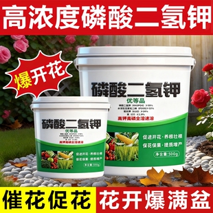 磷酸二氢钾蔬菜花卉专用磷肥磷钾肥叶面肥水溶肥料花肥开花高磷