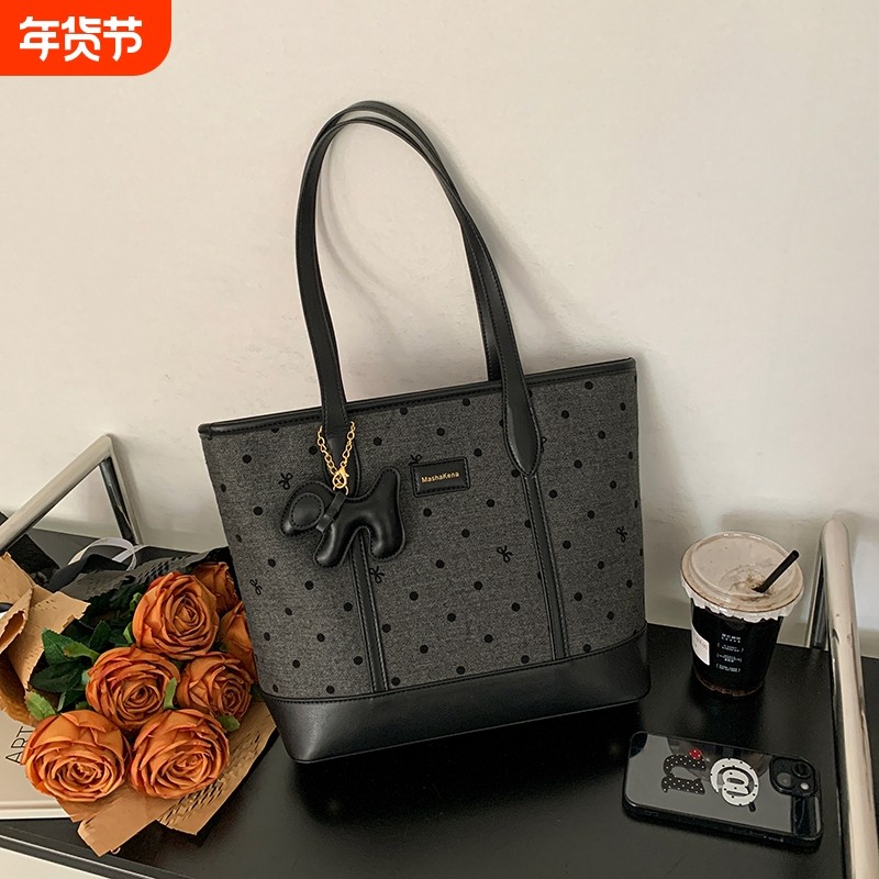 金玉鸟女包秋冬季复古上班通勤大容量托特包高级感休闲百搭单肩包,箱包皮具/热销女包/男包,托特包,淘宝优惠券,粉丝福利购,淘宝优惠卷