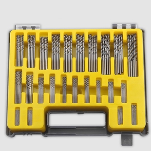 3.2mm小钻头箱 0.4 DIY微型开孔器套装 150PC迷你麻花钻吹塑盒装