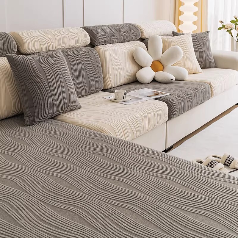 2026新款防滑全包保护沙发套罩四季通用防猫抓弹力沙发笠垫子盖布