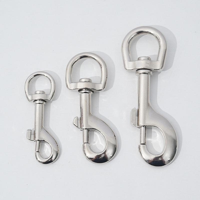 狗扣子锁扣锌合金弹簧扣狗狗牵引绳卡扣钥匙扣安全扣自动扣万向扣