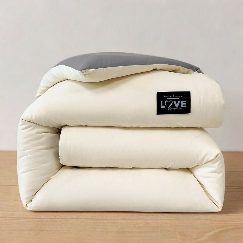 无染纤维被子冬被非纯棉被褥春秋夏凉被学生宿舍单人被芯加厚保暖