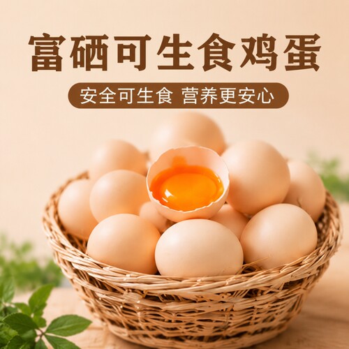 挞仙谷可生食鲜鸡蛋无腥味无菌