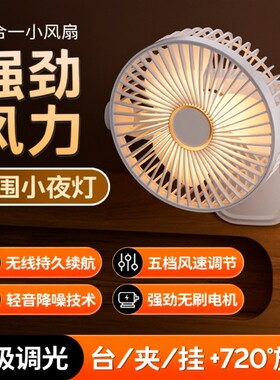 USB插头大风力夹扇迷你风扇
