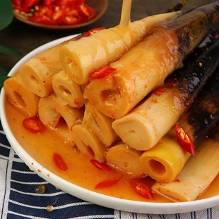 手剥笋开袋即食网红手拔笋香辣泡椒老汤味新鲜嫩笋尖小零食新竹笋