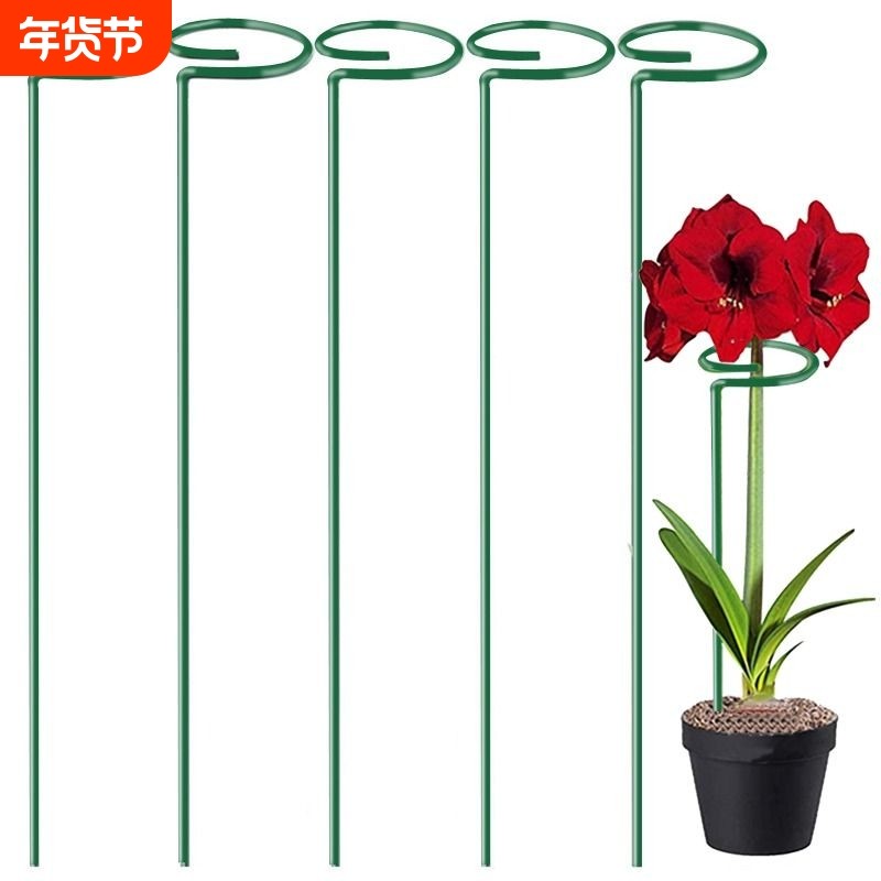 植物支撑杆防倒伏花支撑架铁艺单杆花支架蝴蝶兰朱顶红固定架庭院,鲜花速递/花卉仿真/绿植园艺,花架,淘宝优惠券,粉丝福利购,淘宝优惠卷