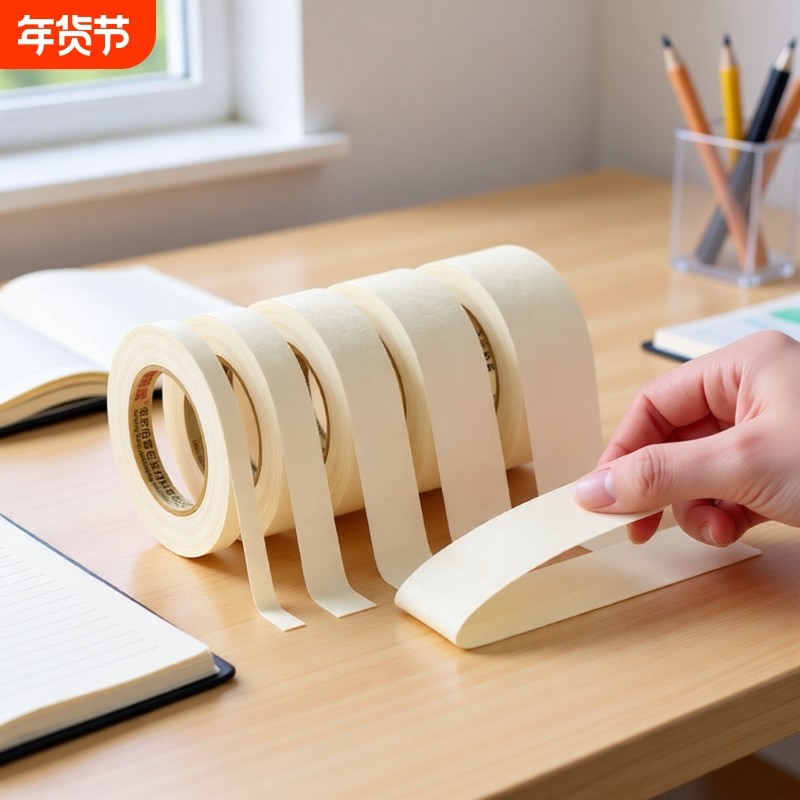 美纹纸胶带美术生专用油画棒水彩画素描学生画画用的美文胶布胶纸贴边水胶带无痕可手撕写字绘画墙面美缝高粘,文具电教/文化用品/商务用品,胶带/胶纸/胶条,淘宝优惠券,粉丝福利购,淘宝优惠卷