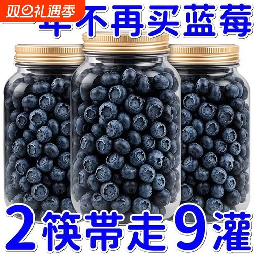 正宗蓝莓果干正品东北新货蓝莓干低脂儿童孕妇营养零食蓝梅干烘焙
