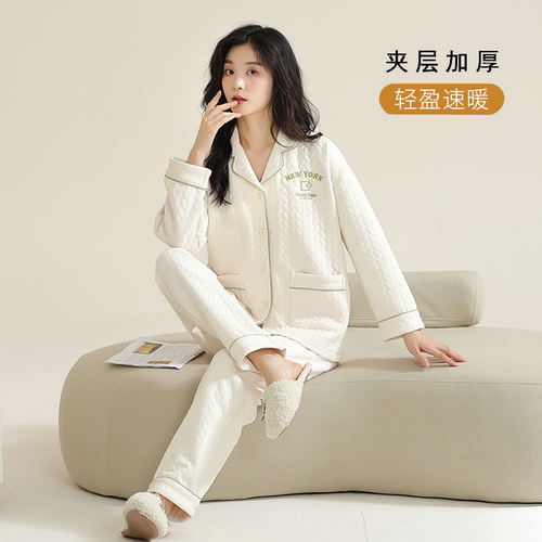 秋冬纯棉加厚睡衣|超2000次加购