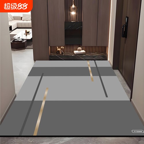 硅藻泥入户地垫防滑吸水耐脏耐用