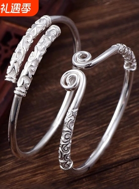 黑神话悟空紧箍新中式手镯复古开口学生情侣金箍棒手环礼物儿童