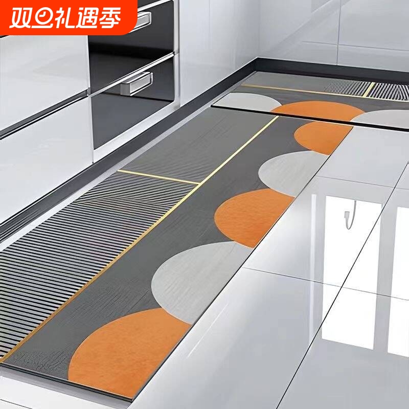 新款厨房专用吸水地垫可裁剪高级