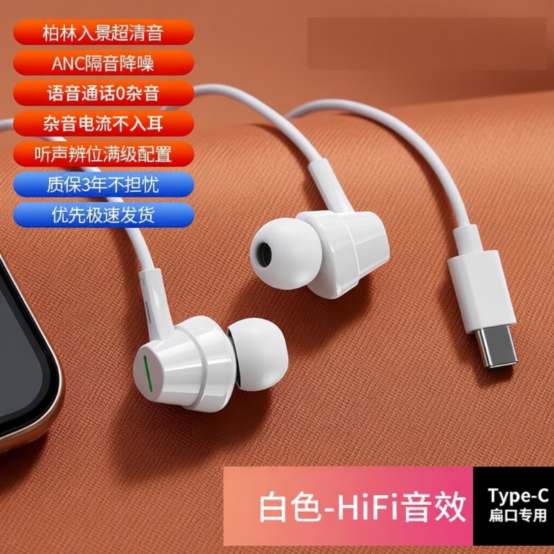 新款有线入耳式耳机全景杜比环绕高音拒绝杂音零感舒适佩戴W2,影音电器,普通有线耳机,淘宝优惠券,粉丝福利购,淘宝优惠卷