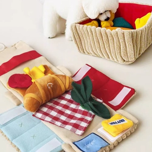 狗狗嗅闻书藏食漏食玩具发声自嗨解闷神器宠物益智中小型犬幼猫咪