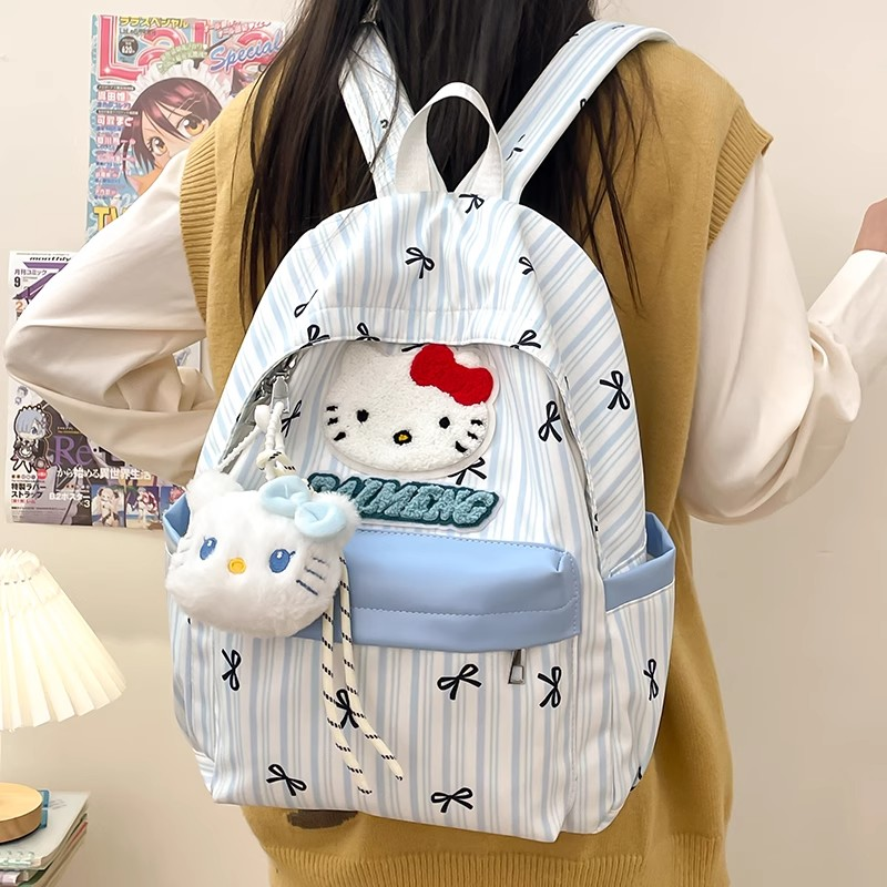 hellokitty双肩包小学生春游可爱小书包女大学生二次元kt猫背包