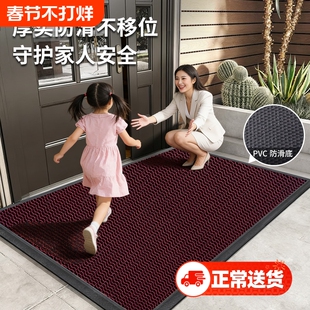 别墅入户门地垫马年2026新款大门口门垫门外防滑脚垫室外进门地毯