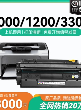 适用惠普HP1000硒鼓C7115A易加粉HP1005series 1200 1220 3300 3310 3320 3380墨盒HP15A 7115打印机晒鼓CMYK