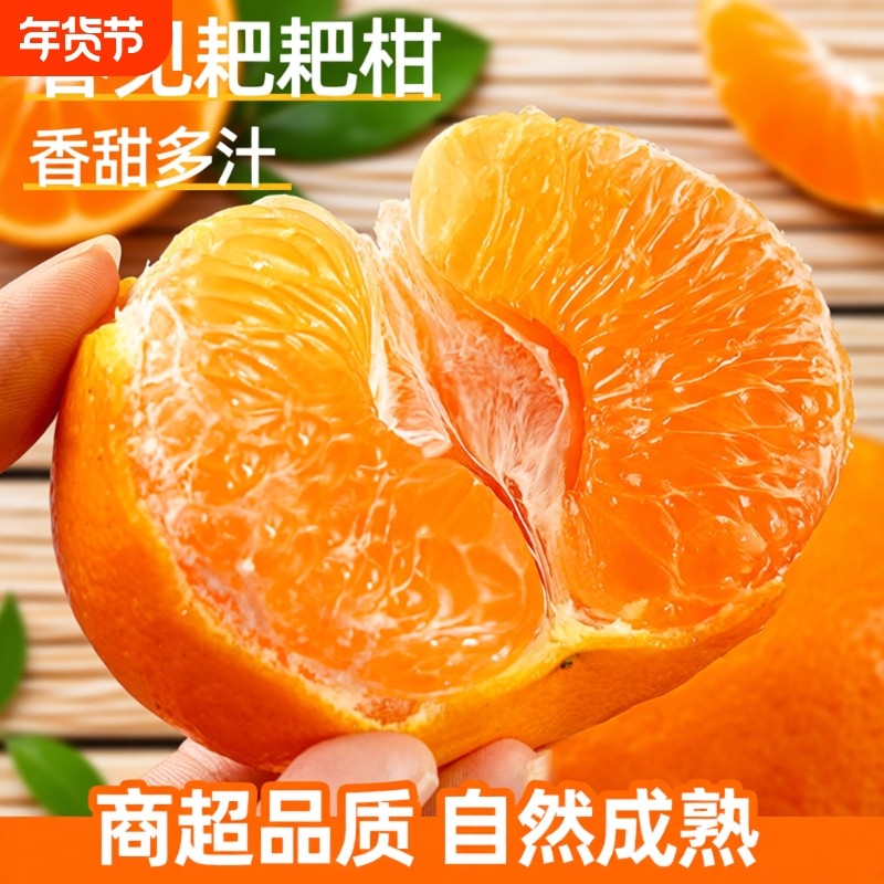 四川春见耙耙柑粑粑柑橘子甜当季整箱杷杷新鲜水果丑柑桔年货生鲜,水产肉类/新鲜蔬果/熟食,桔子,淘宝优惠券,粉丝福利购,淘宝优惠卷