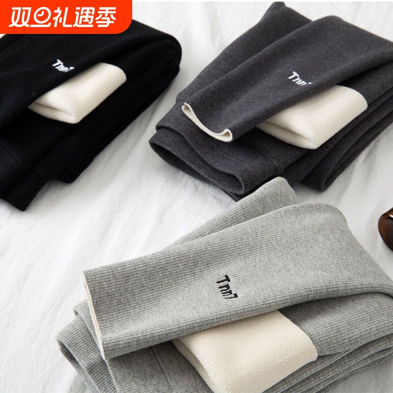 宝宝2025春秋季新款加厚打底裤加绒长裤外穿洋气童装儿童女童裤子