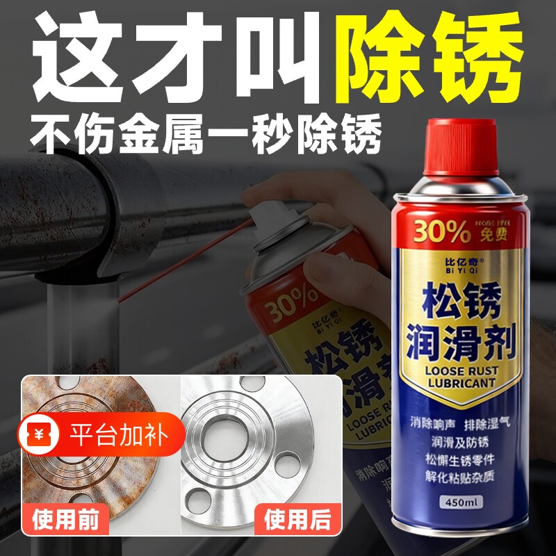除锈剂防锈润滑剂汽车螺丝栓松动剂万不锈钢铁金属强力去锈润滑能