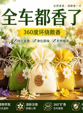 新车除异味车内专用香薰竹炭包汽
