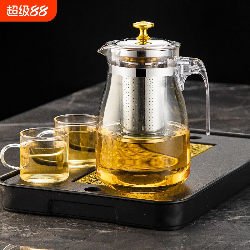 茶壶玻璃飘逸杯茶具套装泡茶杯图片