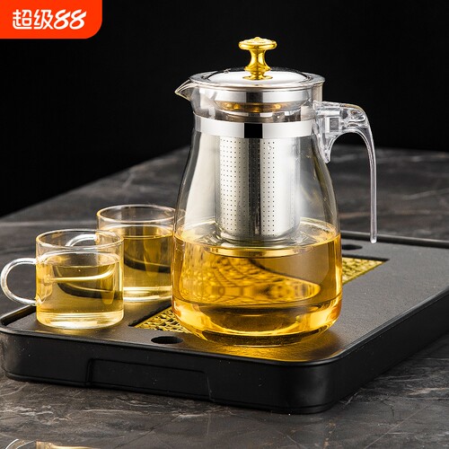 茶壶玻璃飘逸杯茶具套装泡茶杯